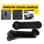 2Pcs Manual Window Crank Handles Black for Ford Ranger F150 (1993–2011)