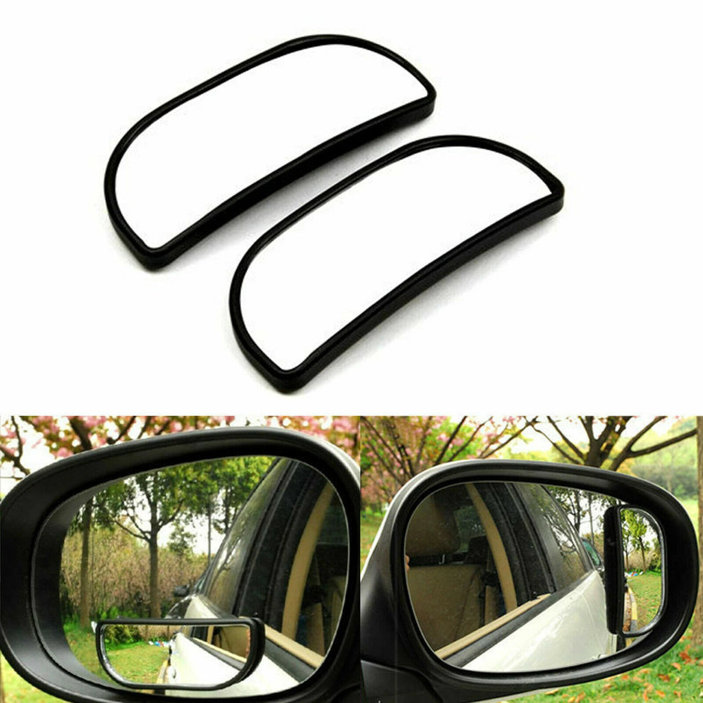 Wide Angle Blind Spot Rear View Auxiliary Mirror for Rectangle Vehicles (—)
