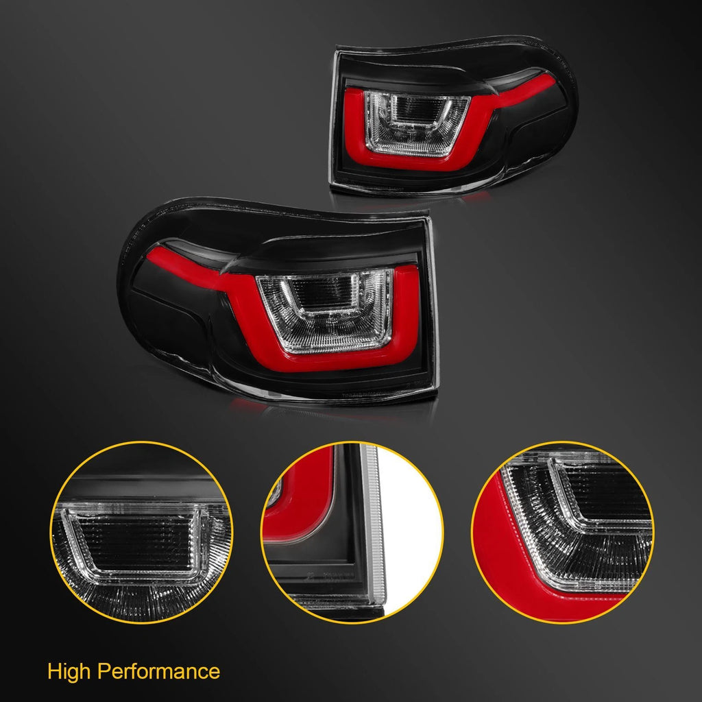 LED Tail Lights Set for Toyota FJ Cruiser (2007–2015)