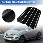 Glossy Black Car Door Window Pillar Post Covers for Mercedes-Benz M/ML-Class