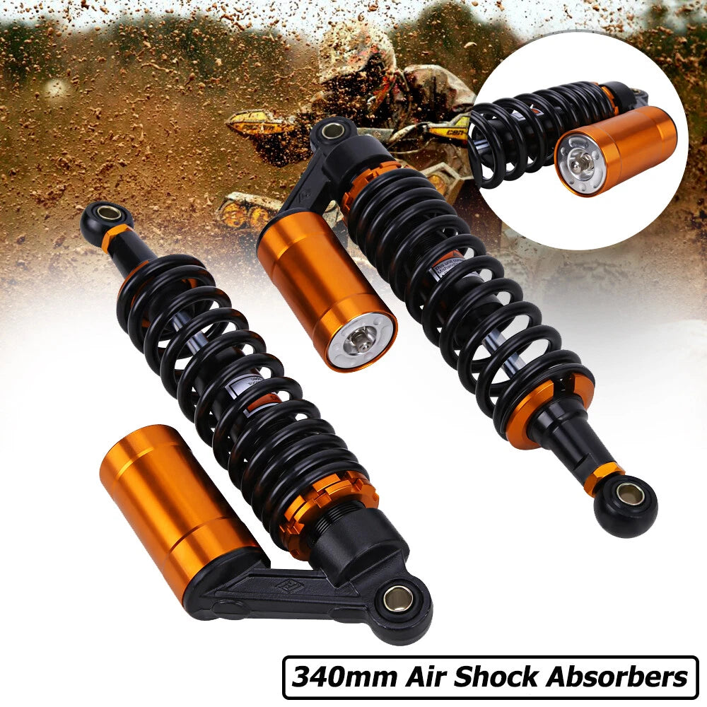 Rear Shock Absorbers for Motorcycle Go Kart ATV Bike (350mm)