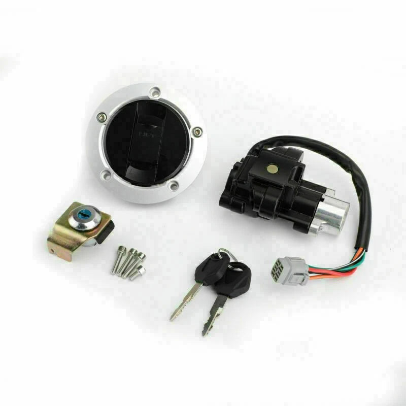 Ignition Switch & Fuel Gas Cap Lock Key for Suzuki Bandit Katana 650 (2005–2012)