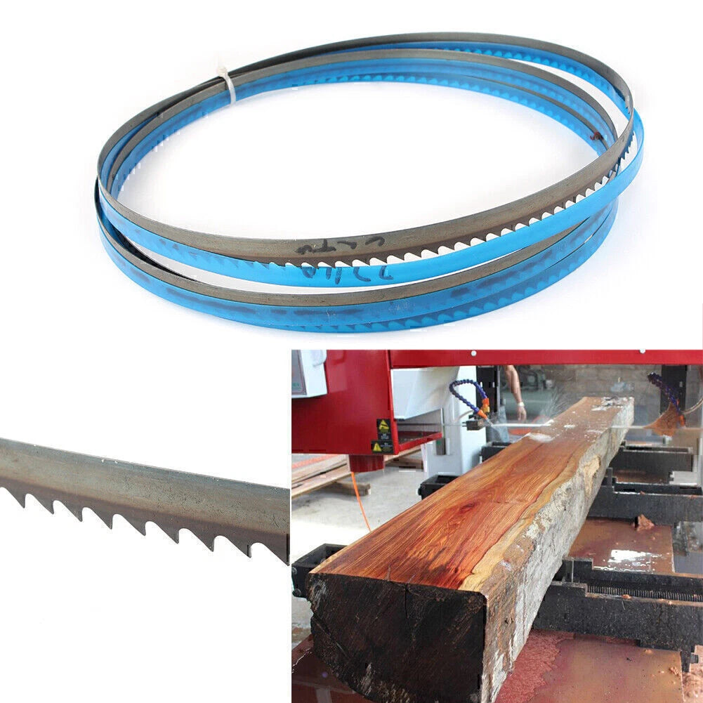 Wood Band Saw Blade 1854mm x 13mm x 0.6mm 4TPI Carbon Steel for Cutting
