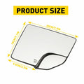 Heated Right Passenger Side Mirror Glass for Ford F150 F-150 (2015–2020)