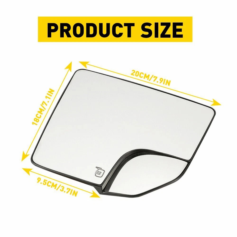 Heated Right Passenger Side Mirror Glass for Ford F150 F-150 (2015–2020)