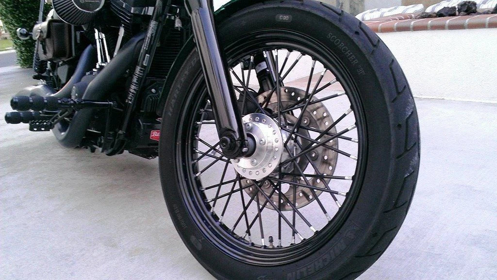Black Spoke Guard Wrap Covers for Yamaha WR250R WR250F WR426F WR450F TTR250