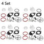 Set of 4 Carburetor Overhaul Kits for Nikki B&S 796184