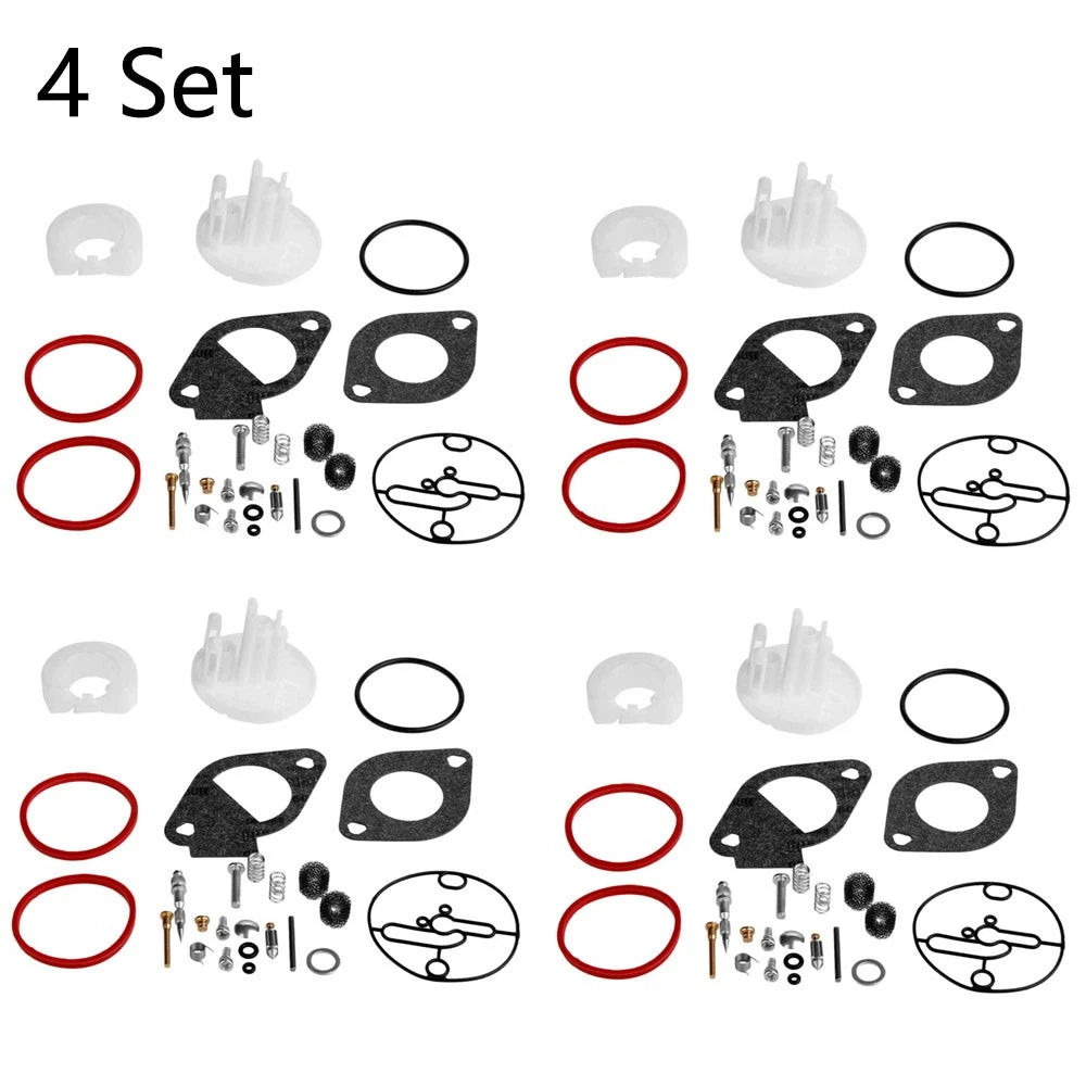 Set of 4 Carburetor Overhaul Kits for Nikki B&S 796184