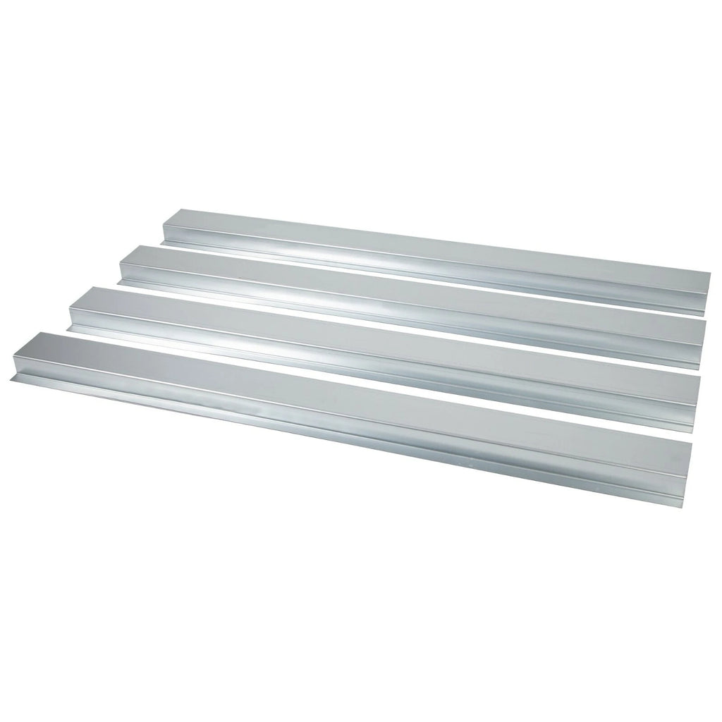 Set of 4 Bed Floor Support Crossmember Rails for Ford F-Series