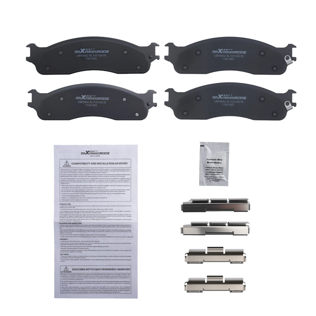 Front Brake Pads Set For Dodge Ram 1500 2006-2008 Ram 2500 3500 2003-2008 P965