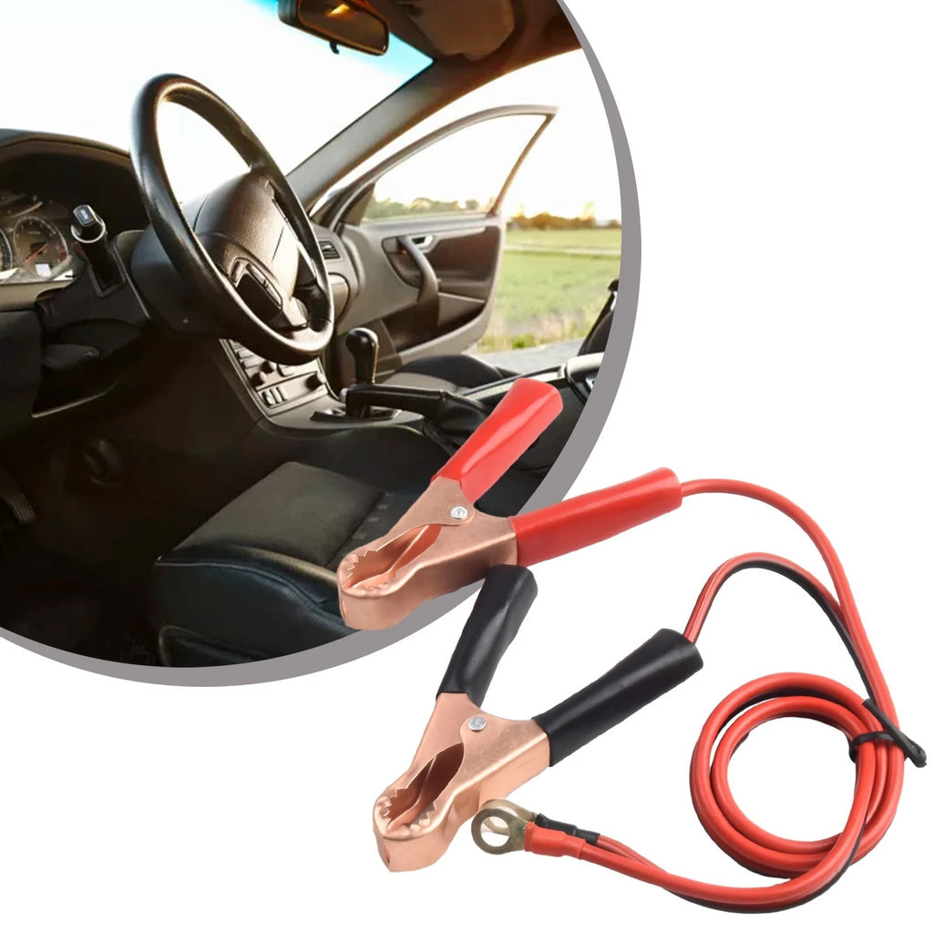 2X 50AMP Battery Inverter Wire Power Transfer Cable Clip for Auto Car