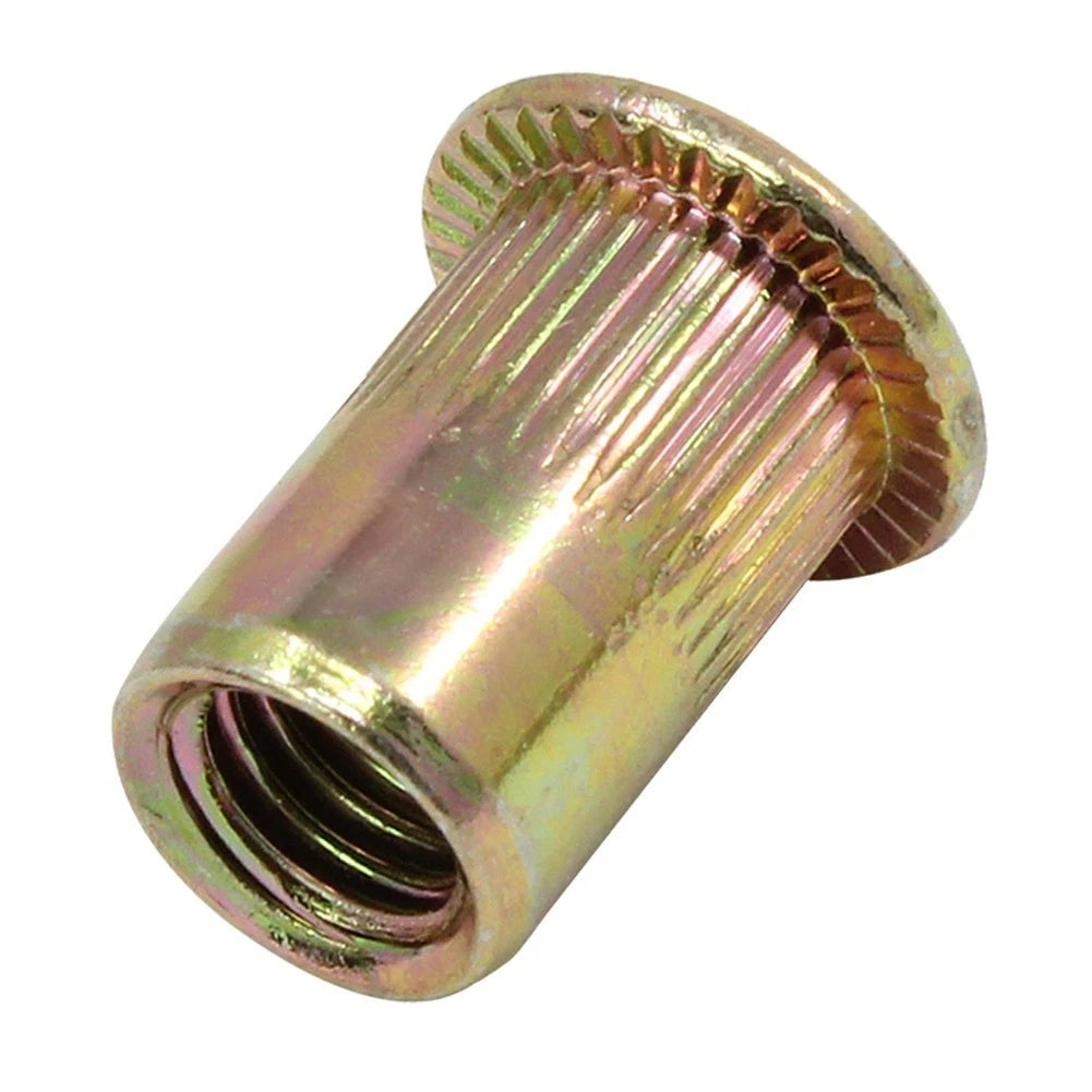 50X M6 Nutserts Rivet Nuts for Automotive Applications (Zinc Plated Steel)