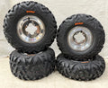 DWT Polished A5 Rim Wheels Set of 4 for Honda Recon 250 (All Years)
