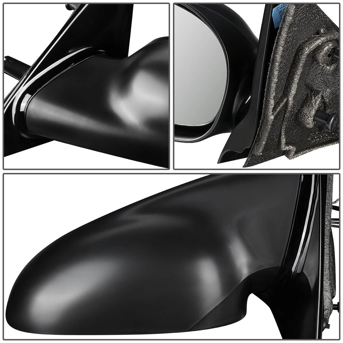 OE Style Manual Side View Door Mirror Right for Saturn LW L300 (2000–2005) GM1321236