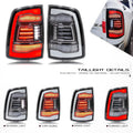 Sequential LED Tail Lights for Dodge Ram 1500 2500 3500 (2009–2018)