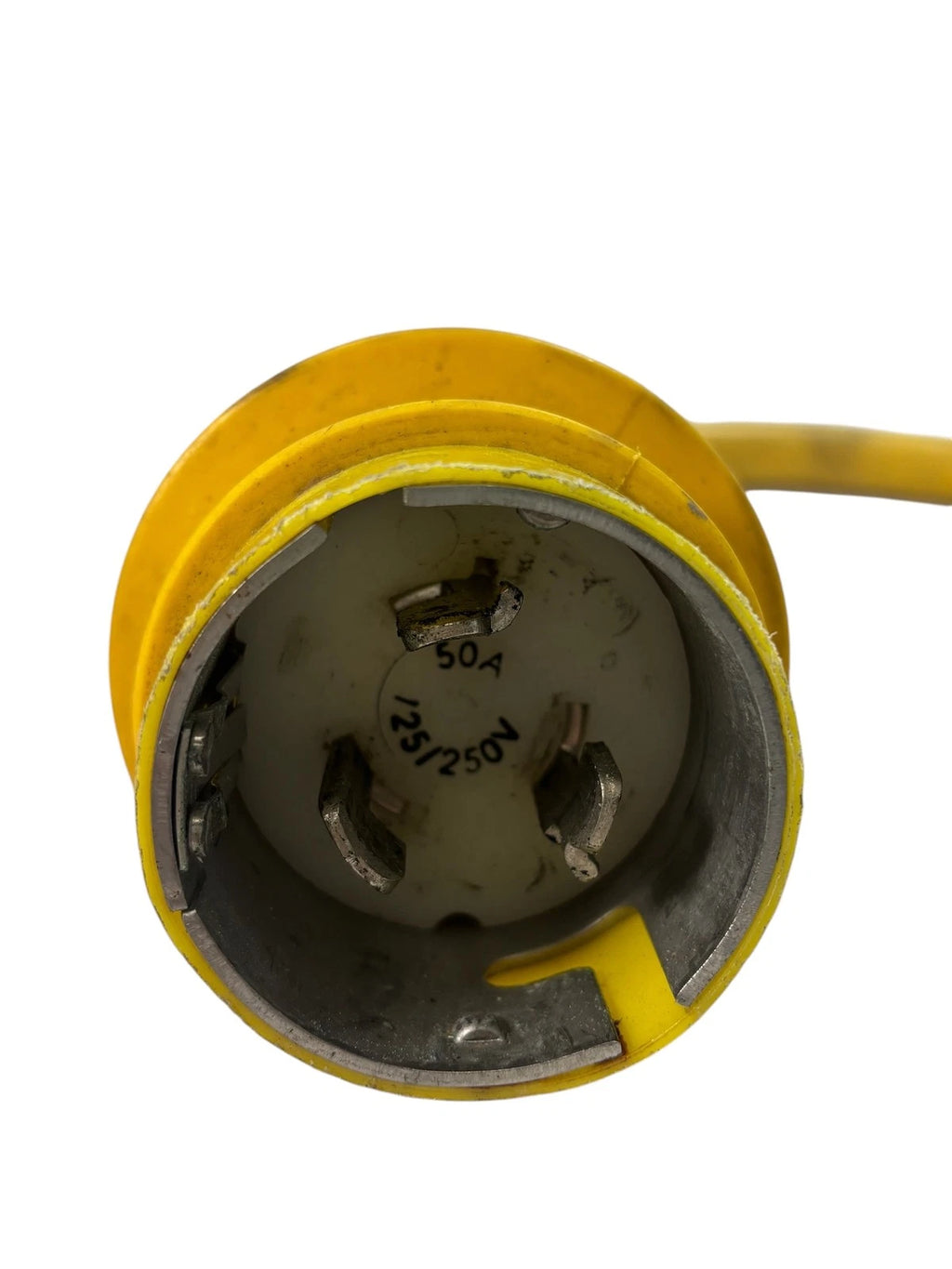 Marinco Shore Power Adapter 50 Amp 125/250V Male to 30 Amp 125V Female