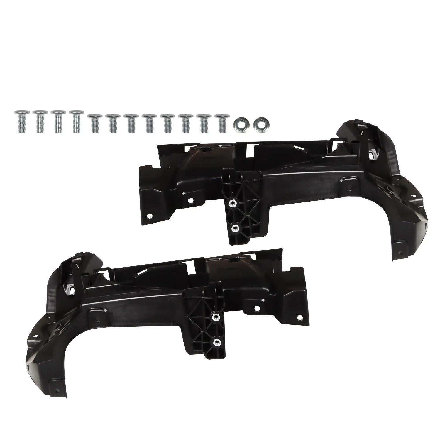 Pair Rear Bumper Outer Extension Insert Bracket for Toyota Tacoma (2016–2023)