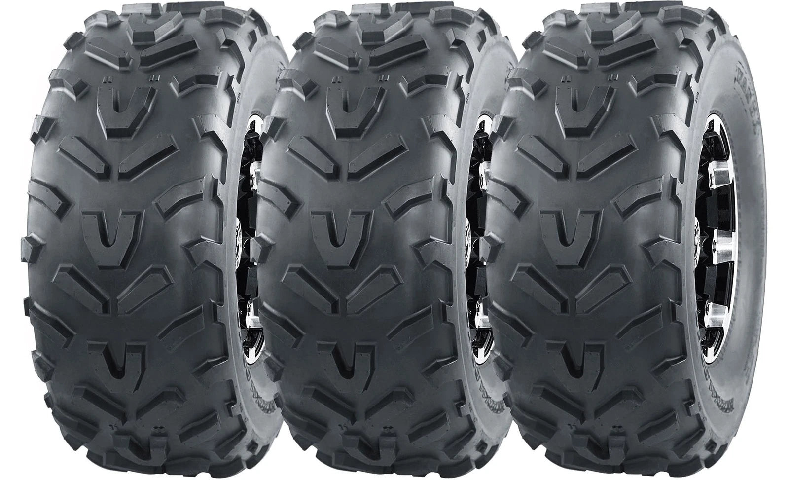 Set of 3 Tires for WANDA 3 Wheeler (20x7-8, 6PR)
