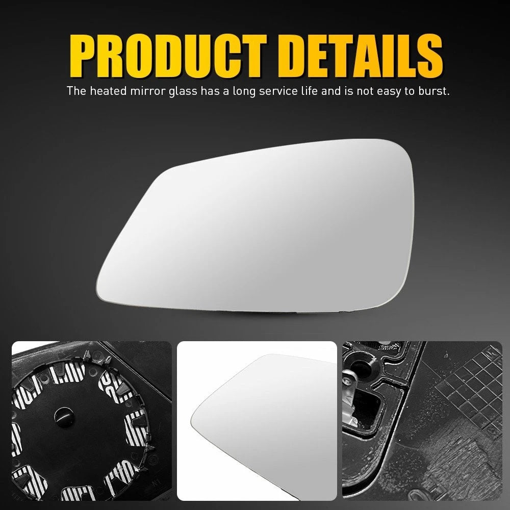 Left Side Heated Mirror Glass for BMW 320i 328d 328i 428i (2012–2018) 51167285003