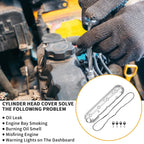 Right Engine Valve Cover with Gasket Bolt No.12607722 for GMC Envoy (2009)