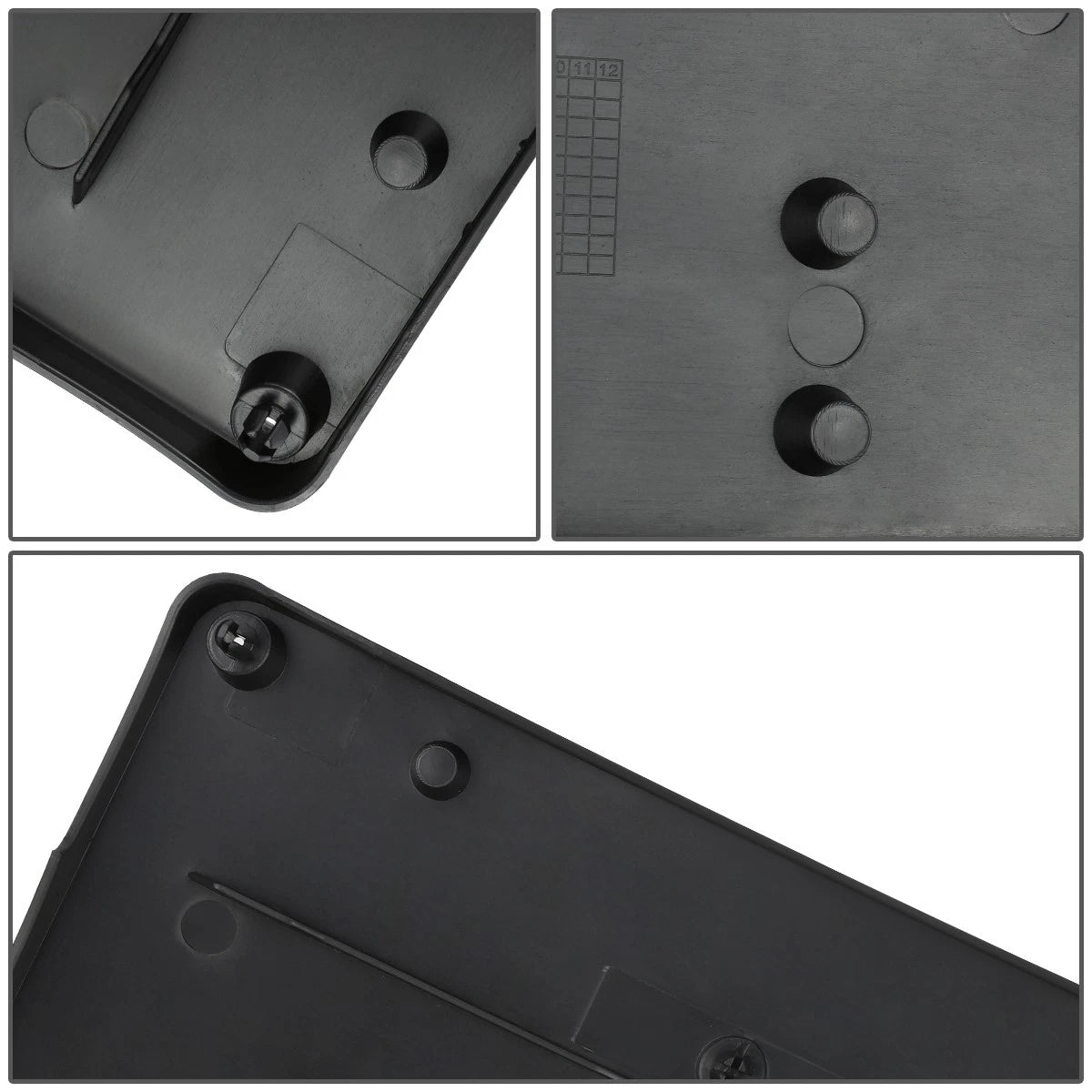 Front Bumper License Plate Mounting Bracket for Mercedes E300 E350 E400 (2014–2016)