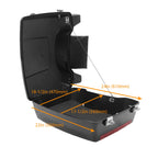 Backrest Rack for Harley Davidson Touring Road Street Glide (1997–2013)