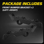 Front Bumper Cover Support Brackets for Chevy Silverado 1500 (2019â2023)