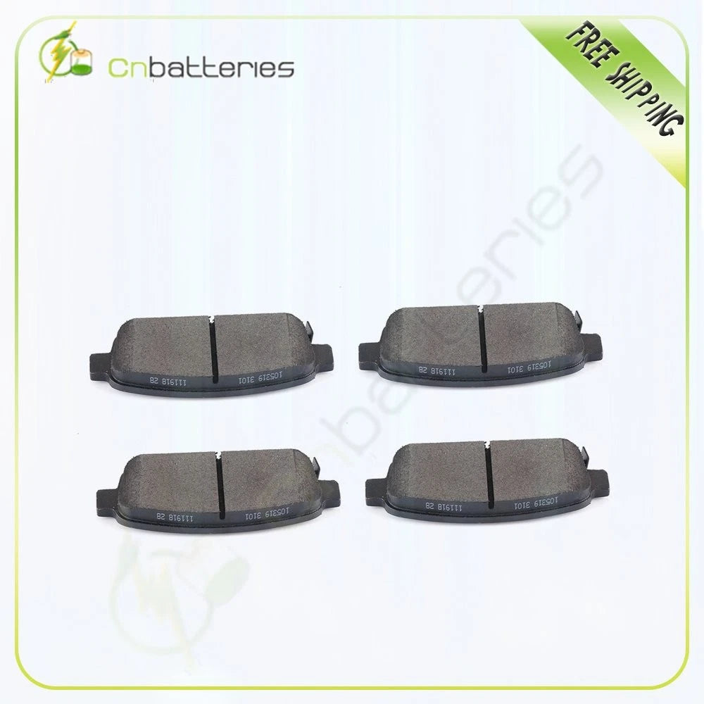 4x Metallic Brake Pads Rear for Ford F-250/F-350 Super Duty (2005–2007)