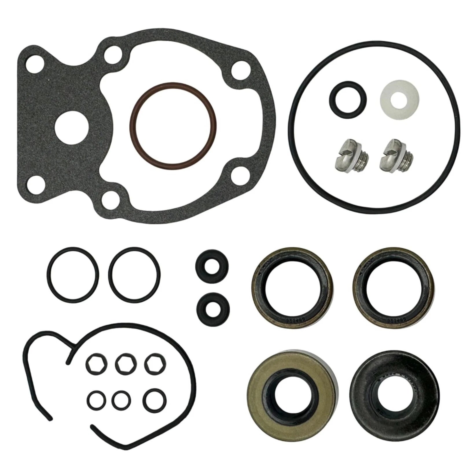 Seal Kit for Johnson Evinrude 15-35 Gearcase Lower Unit (Repl 396351, 18-2658)
