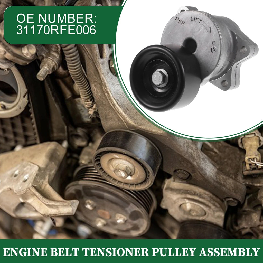 Engine Belt Tensioner Pulley Assembly for Honda Odyssey (2005–2008) No. 31170RFE006