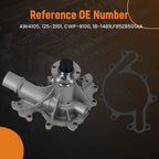 Coolant Water Pump for Ford E-Series F-150 4.2L V6 (1997–2008)
