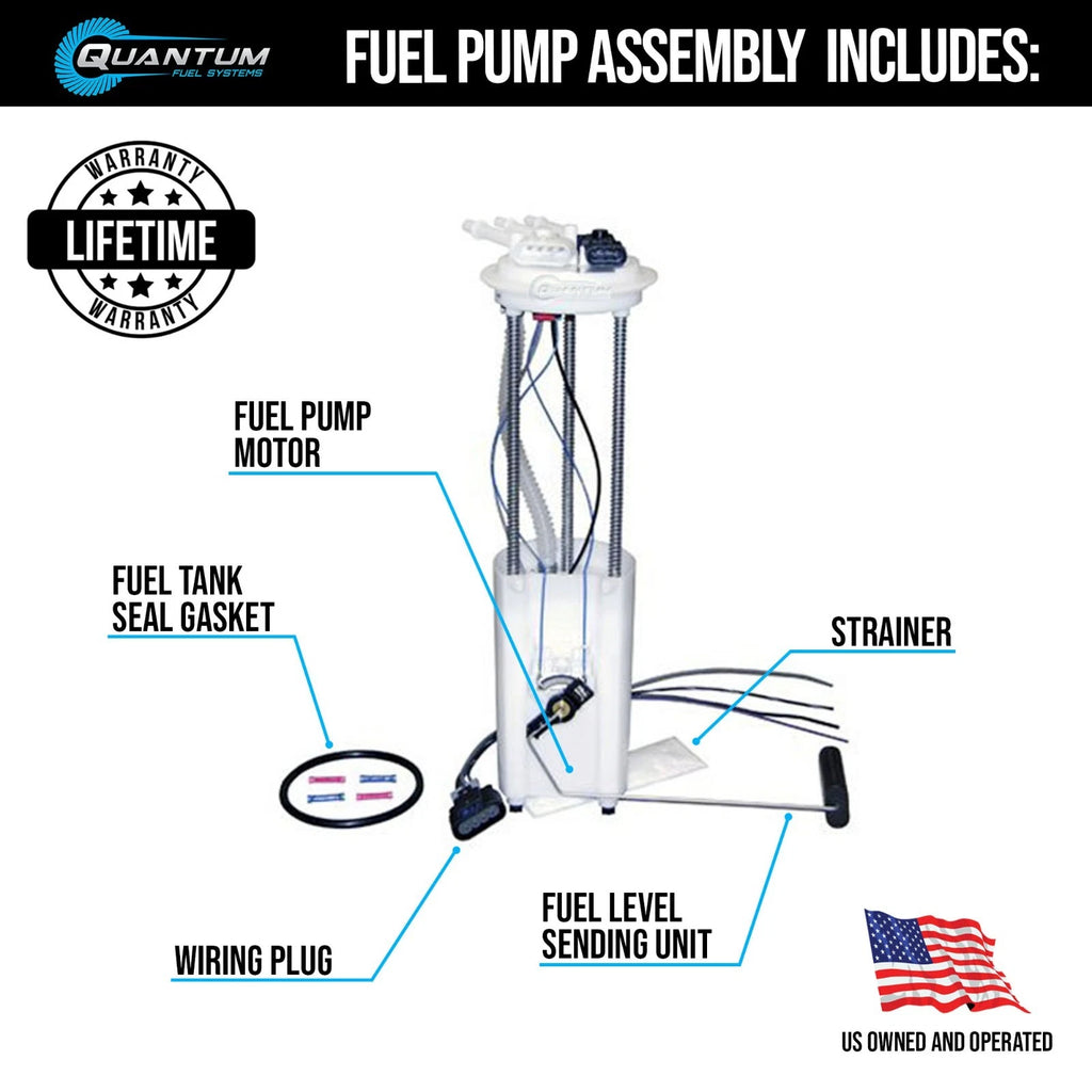 Fuel Pump Module Assembly for Chevrolet G10 G20 G30 Van (1997–1998)