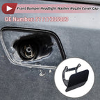 Front Left Washer Nozzle Cover Cap No. 51117335053 for BMW 740i (2013–2015) Blue