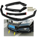 Front Bumper Lip Body Kit Spoiler for Honda Accord (2014–2017)