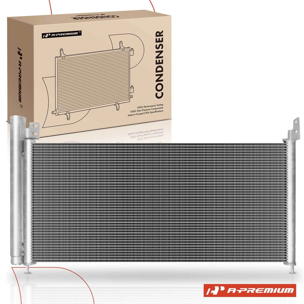 A/C Condenser with Receiver Drier and Bracket for Lexus CT200h and Prius (2011-2018)