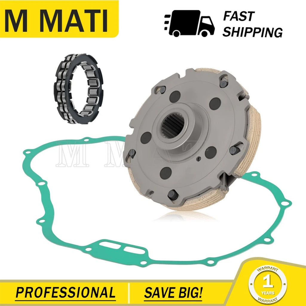 Centrifugal Clutch Carrier & One Way Bearing & Gasket for Honda TRX300 (1993–2000)