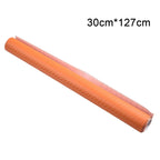 Beautiful Orange Carbon Fiber Vinyl Wrap Sticker for Car Interiors