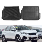 Rear Boot Liner Trunk Cargo Mat for Peugeot 3008 4008 II (2017–2023)