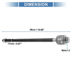 2 x Front Inner Tie Rod End Links for Dodge Ram 1500 (2006-2010)