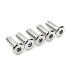 5 x M8x25mm Steel Bolts Hex Socket Disc Brake Rotor Screws Fasteners