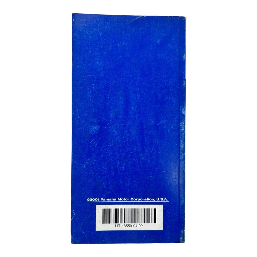 Yamaha Marine Tune-Up Specs Service Manual LIT-18559-94-02 (2002)