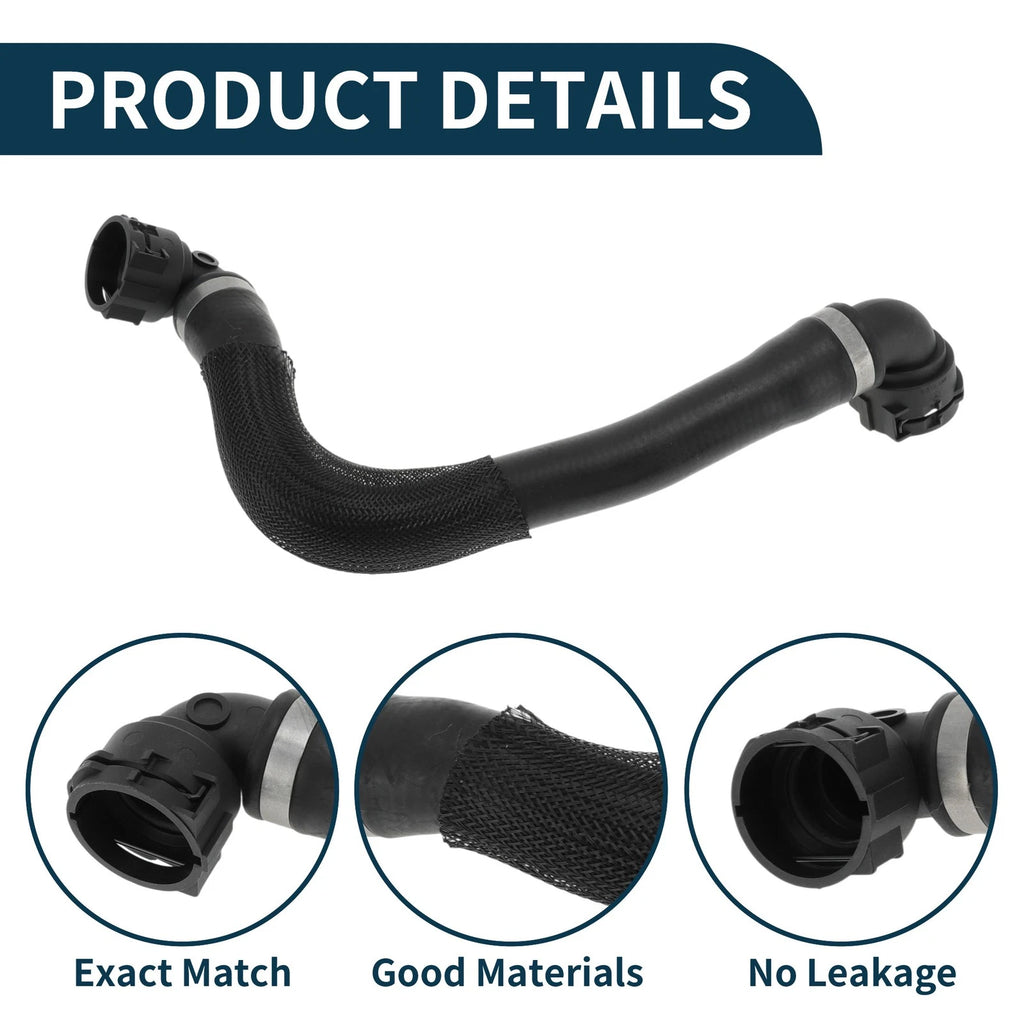 Radiator Hose for BMW X1 (2016–2022) No. 17128658480 Rubber