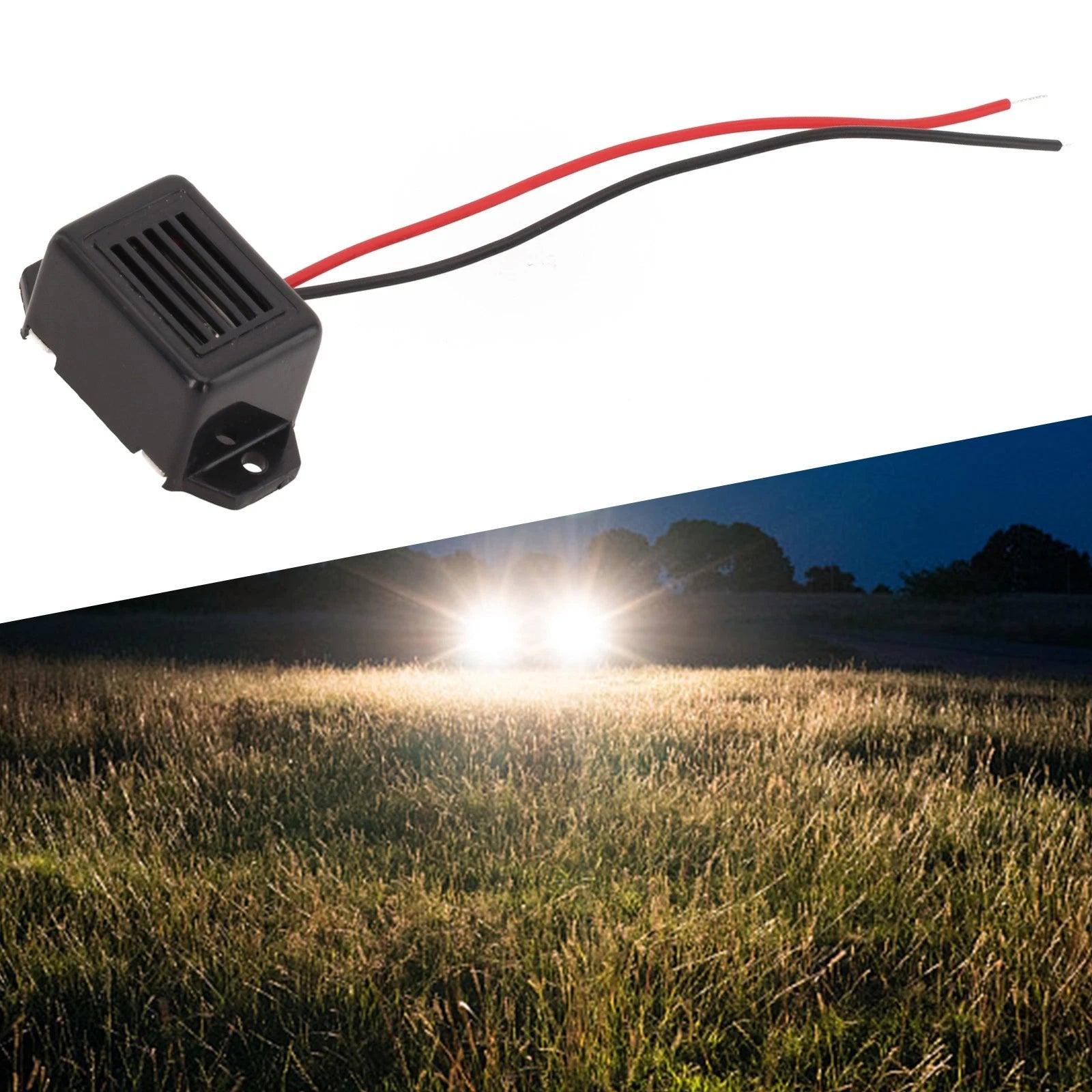 Car Light Off Warner Control Buzzer Beeper 12V 75dB for Universal Models