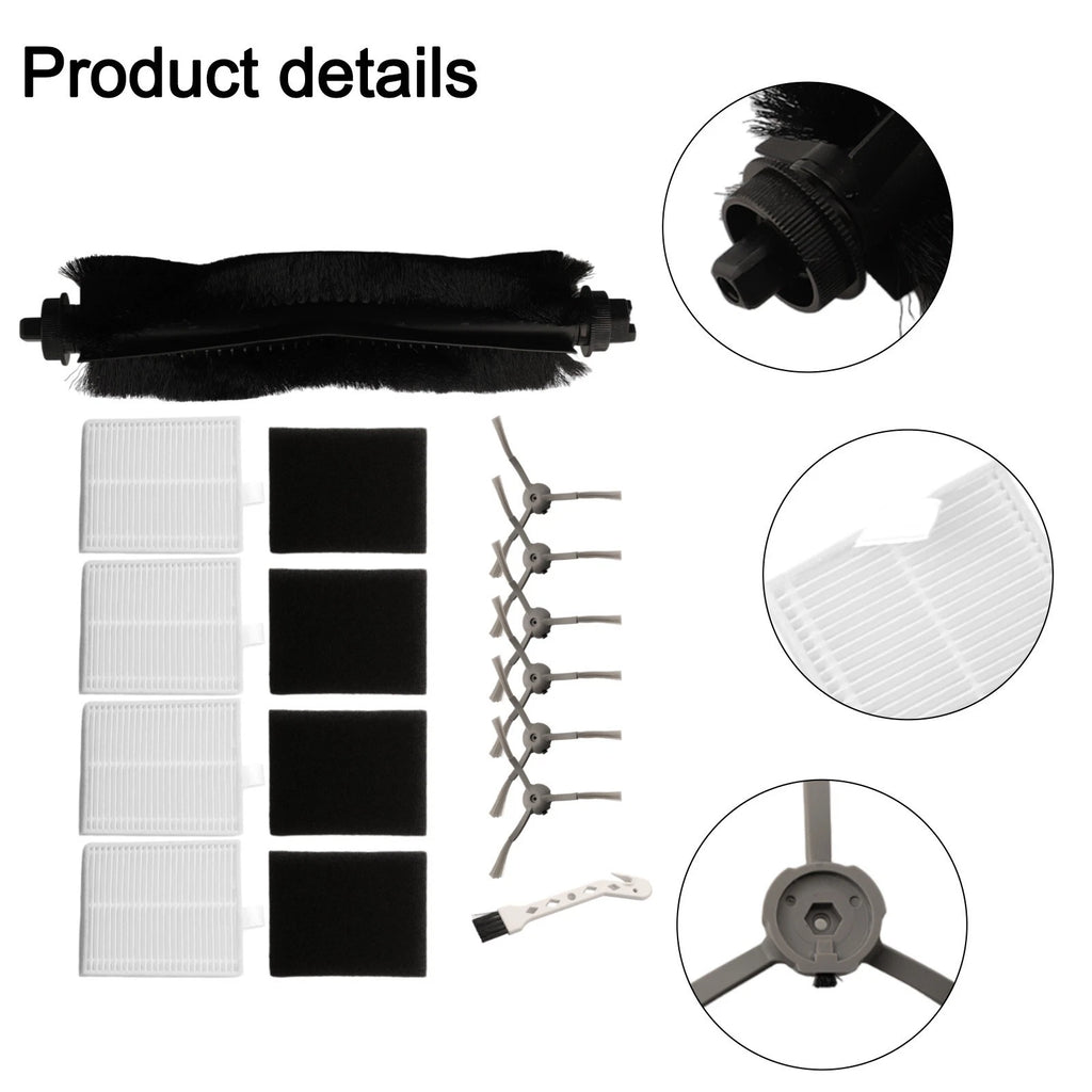 Accessory Set for Eufy L60 L50 Robot Vacuum Cleaner (Brushes, Filters, Roller)
