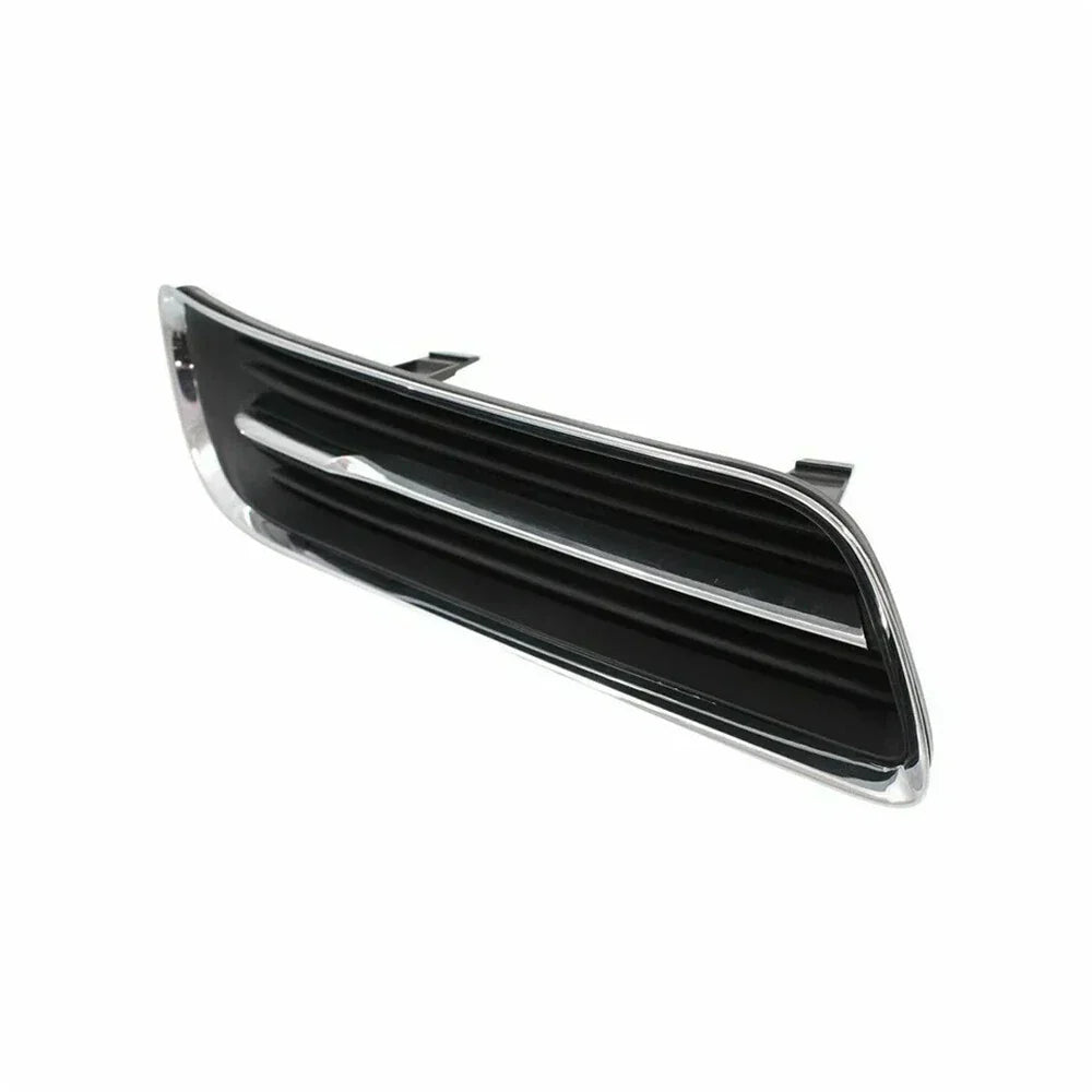 Fog Light Lamp Hole Covers for 2011-14 Chrysler 300 Black Chrome Trim