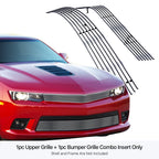 Chrome Billet Grille for Chevy Camaro LS/LT RS Package (2014-2015)