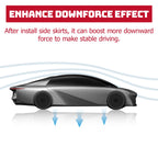Set of 2 Matte Side Skirts for Toyota Corolla (2014–2019)