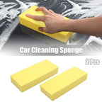 2Pcs Water Absorbing Foam Sponge for Car Wash Cleaning Tool