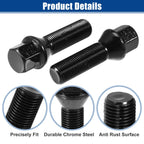 20pcs M14x1.25 Extended Wheel Lug Bolt Conical Seat 40mm for BMW 