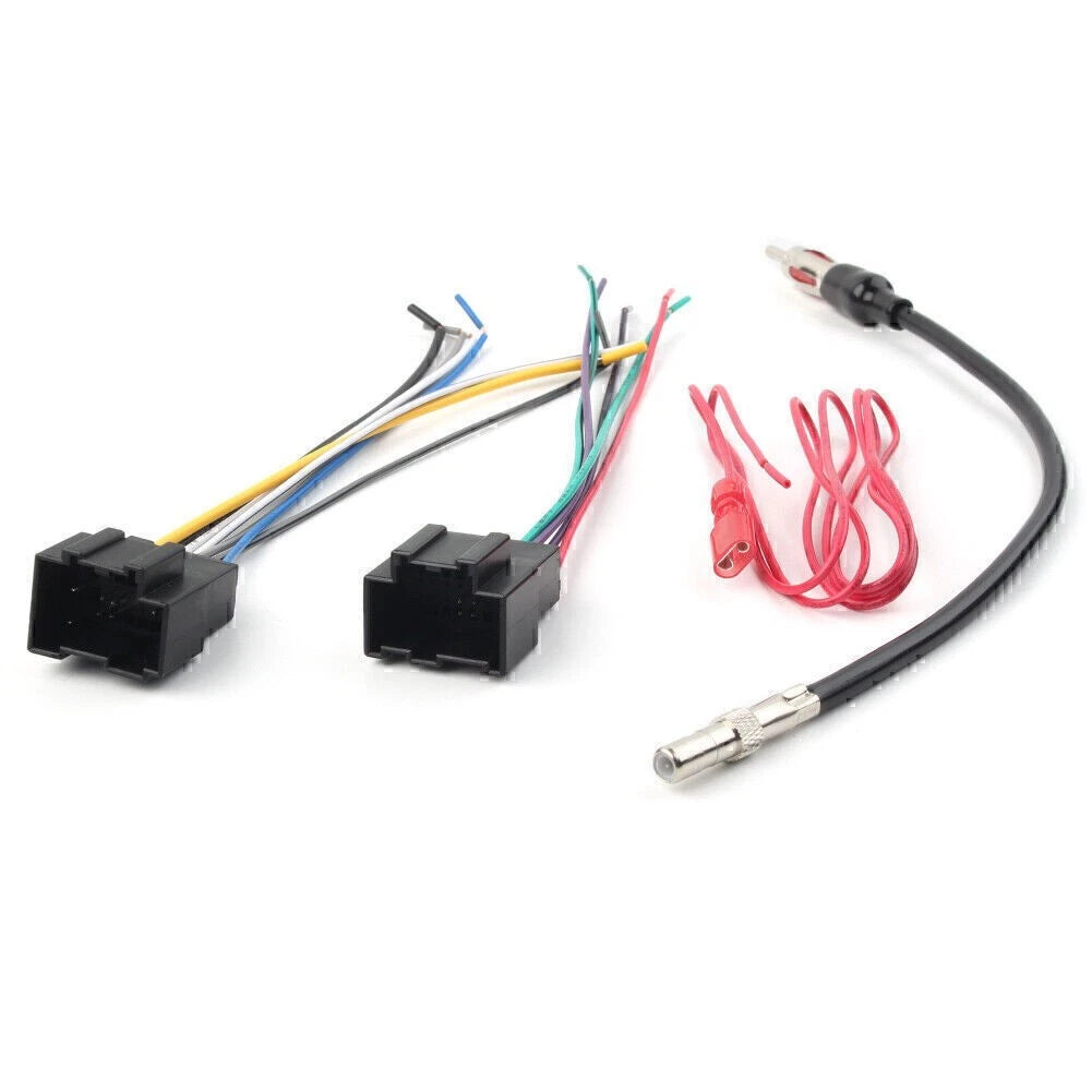 Stereo Radio Wire Harness & Antenna Combo for GMC Sierra Yukon 1500 (2007–2013)